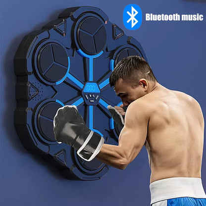 Bluetooth Music Boxing Machine,Decompression,Fighting Fitness Home Wall Target Trainer Accessories Agility Reaction Boxing Bag
